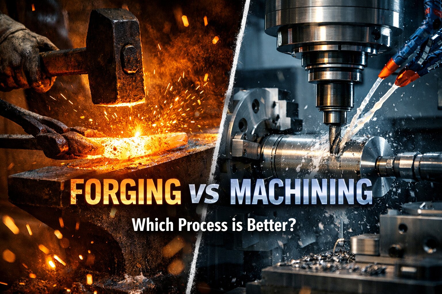 Forging v/s Machining: Which Process is Better? - RPPL