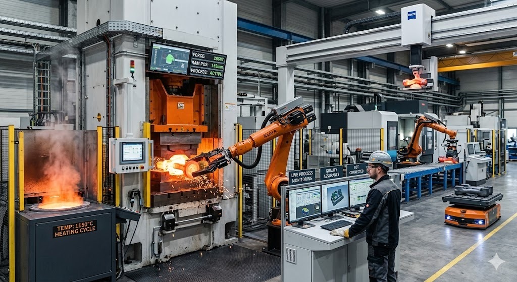 Advanced technologies used by forging parts manufacturer