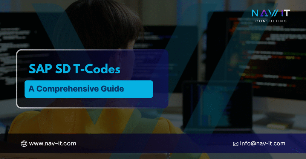 SAP SD T-Codes - A Comprehensive Guide