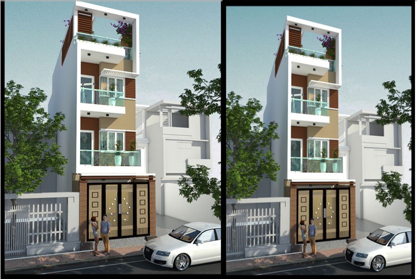 Mẫu Nhà Ống Đẹp 3 Tầng 4m Được Yêu Thích Nhất 2025