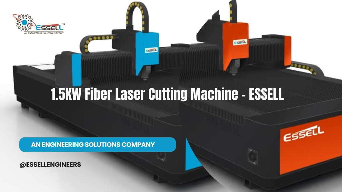 Powerful 1.5kw Fiber Laser Cutting Machine - ESSELL