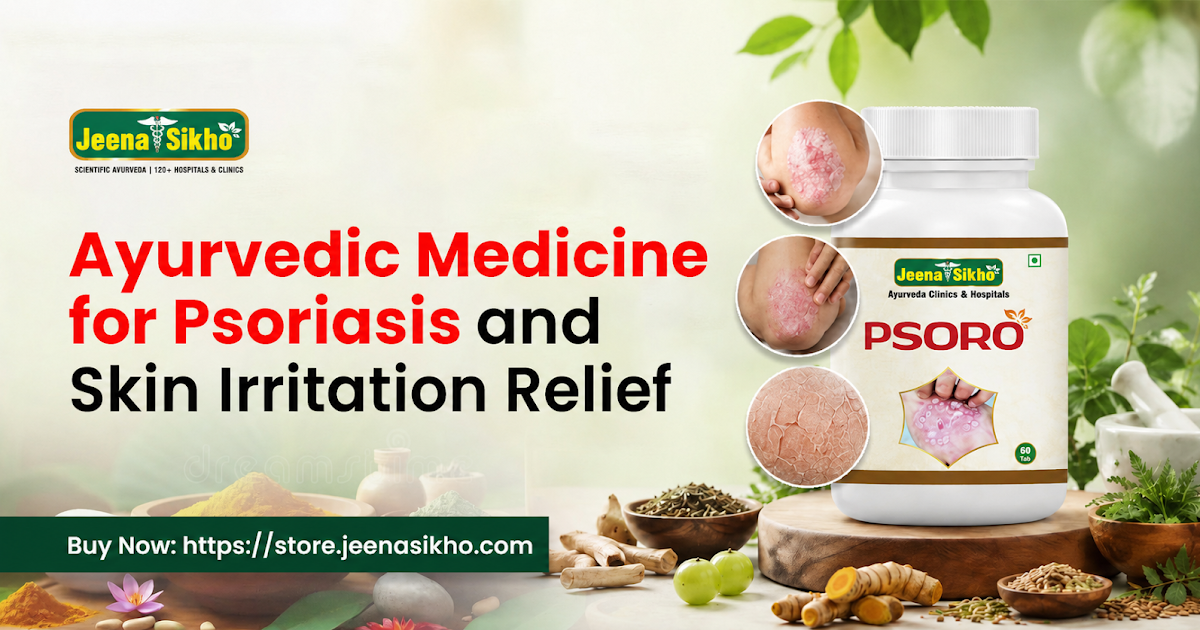 Effective Ayurvedic Medicine for Psoriasis and Skin Irritation Relief
