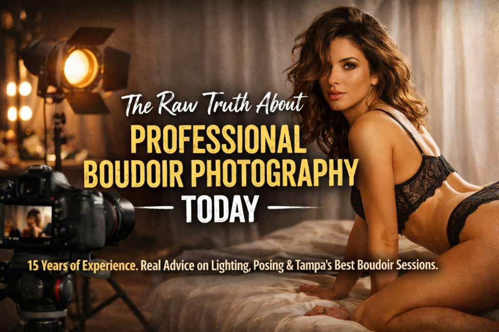 Veteran Tampa Boudoir Photographer Uncovers The Raw Truth
