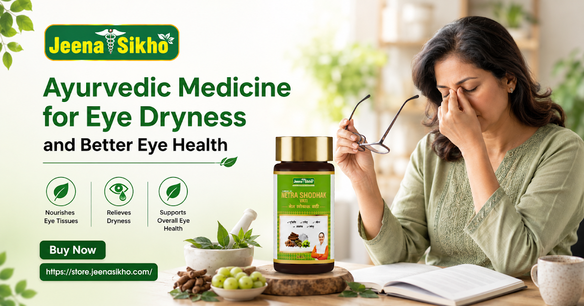 Ayurvedic Medicine for Eye Dryness: A Natural Solution