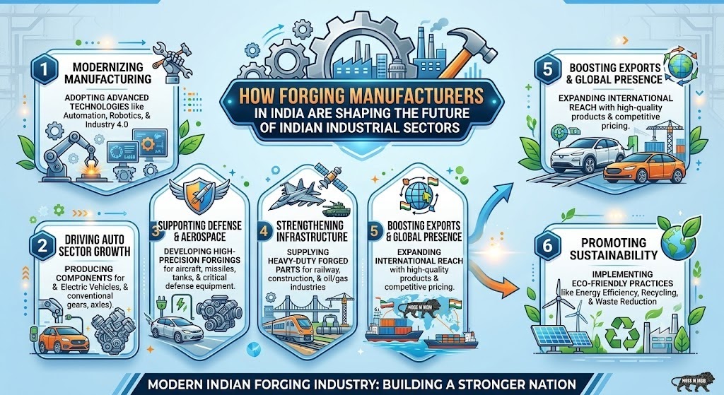 Forging Manufacturer India: Manufacturing customized forged components & parts