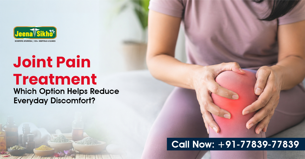 Natural Joint Pain Treatment at Jeena Sikho HiiMS