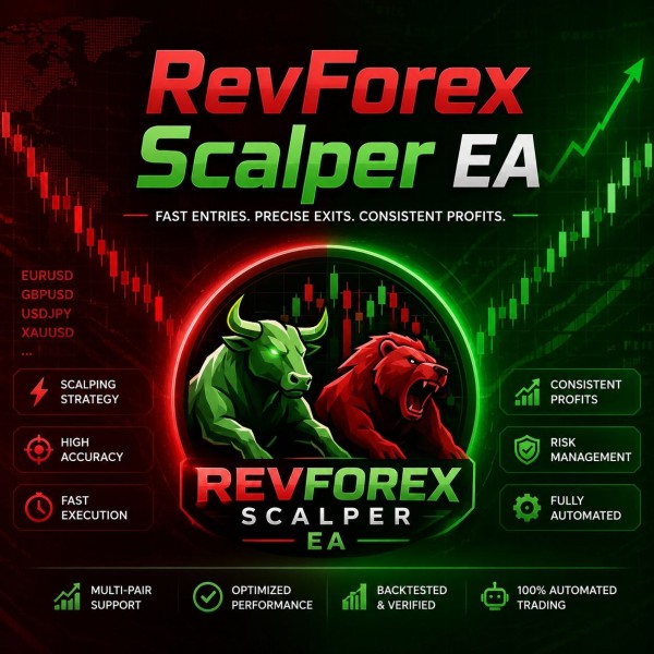 RevForex Scalper EA v2.0 MT5 + Presets - AtomFX Store