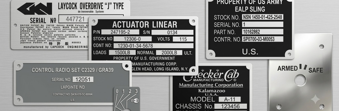 Industrial Nameplates Cover Image